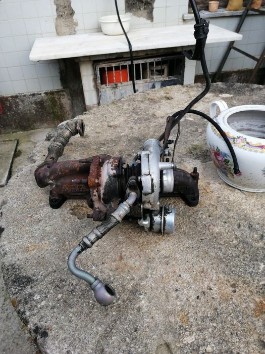 Ford Galaxy 1.9 TDi turbo diesel 7 Lugares pneus novos para peças