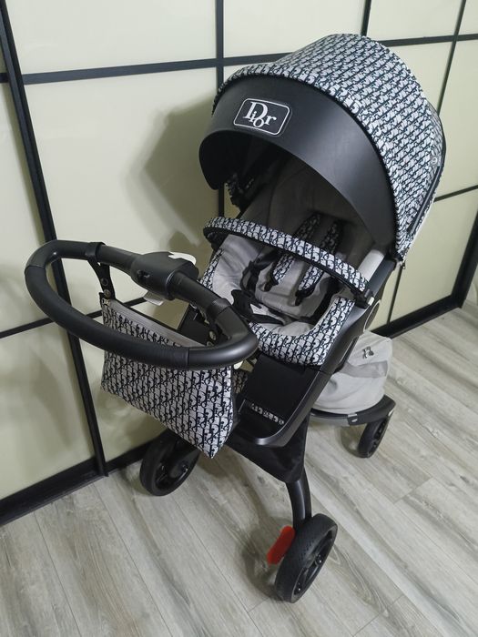 Як нова! Коляска Stokke Xplory V6 2в1 Dior повний комплект