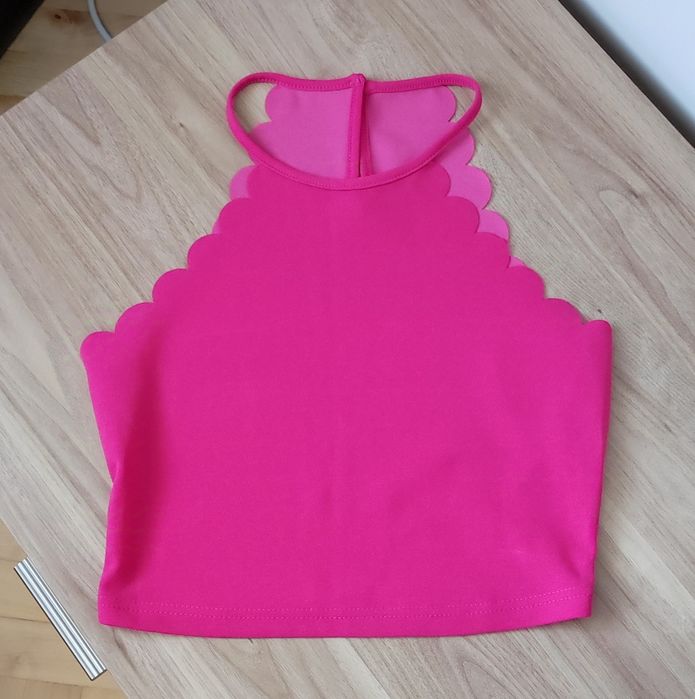 Cropp top S 36 różowy