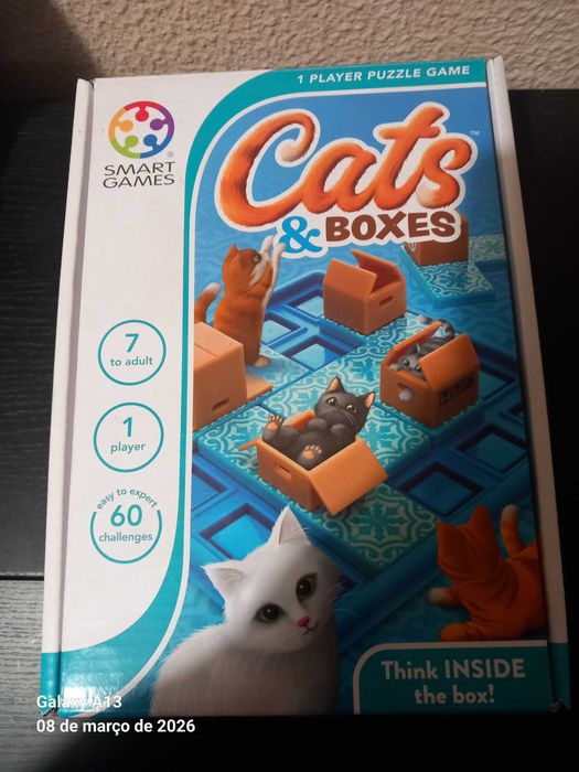Jogo Cats & Boxes Smart Games com envio incluído