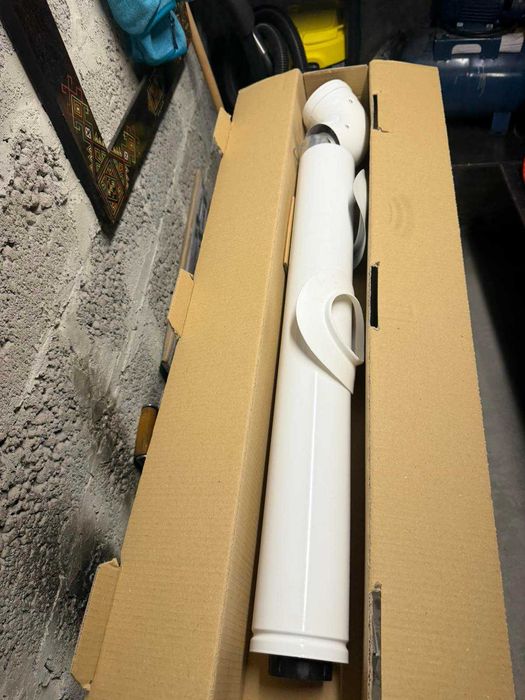 коаксіальний набір димоходу для газового котла система 60/100).