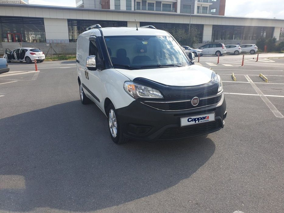 Fiat Doblo II 2010-2022 рр. Дефлектор капота EuroCap (2015+)