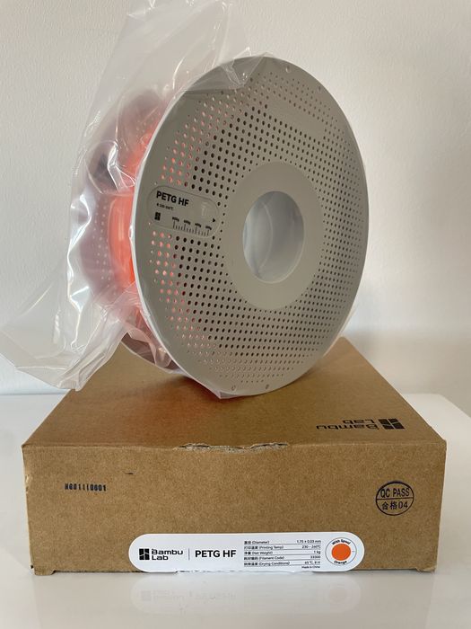 Filamento com Bobina /Refil Bambu Lab PETG HF/ Basic1Kg