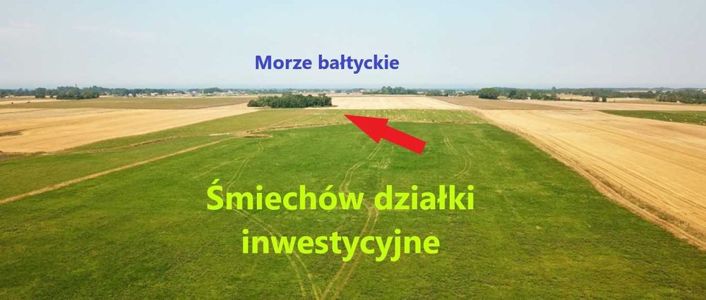Atrakcyjne działki budowlane nad morzem.