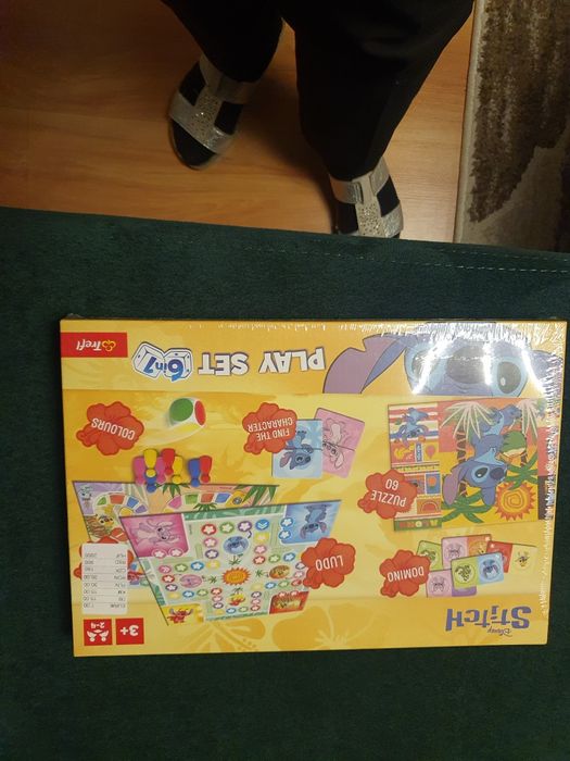 Puzzle i gra, 6 w 1 firmy stitch