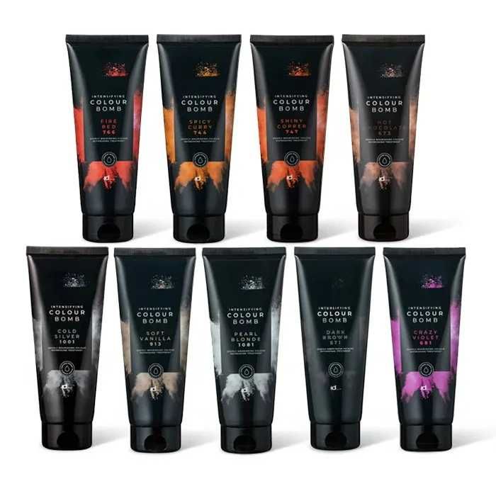 Тонуючі бальзами для волосся IdHair New Colour Bomb