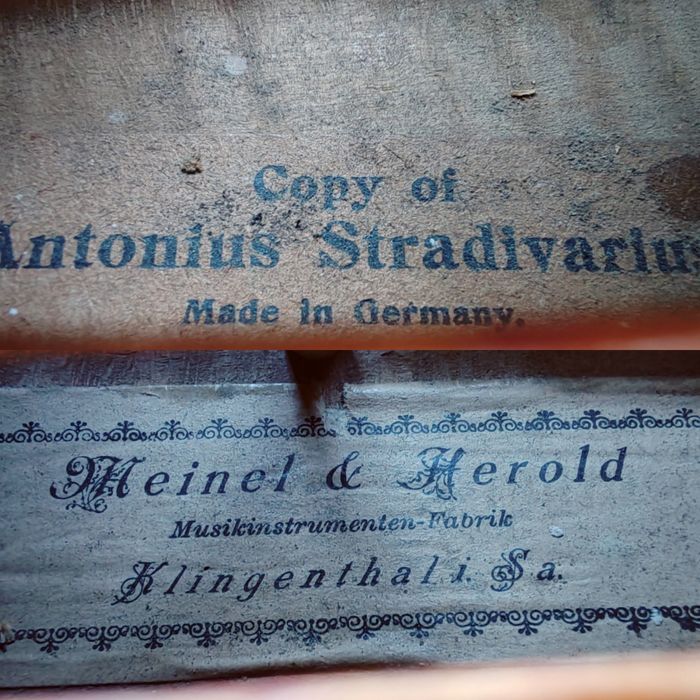 Violino Alemão Antigo - RESTAURADO