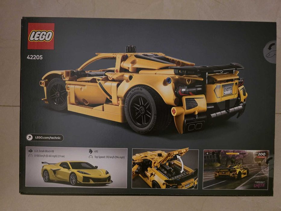 Lego 42205 - Technic - Chevrolet Corvette Stingray. Novo e Selado