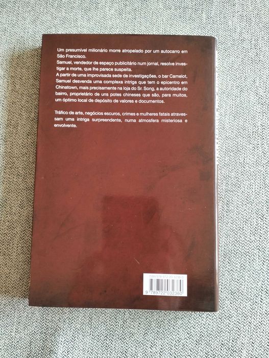 Livro "Mistério em Chinatown" de William c. Gordon