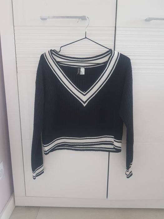 Czarny Sweterek xs - h&m