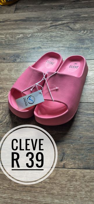 Różowe kaovie gumowe na basen rozmiar 39 nowe