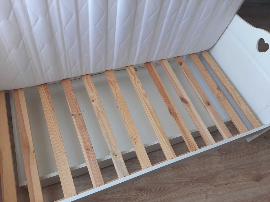 Lozko dzieciece 160x80 z szuflada i materacem