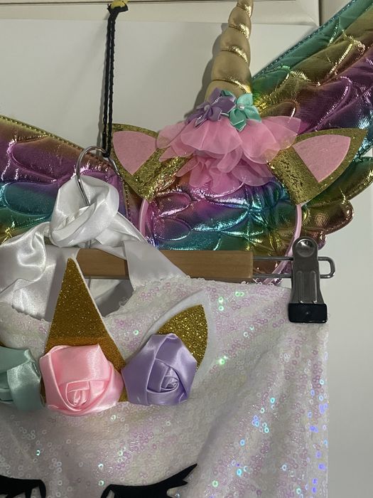 Новогоднее платье Единорожка новое