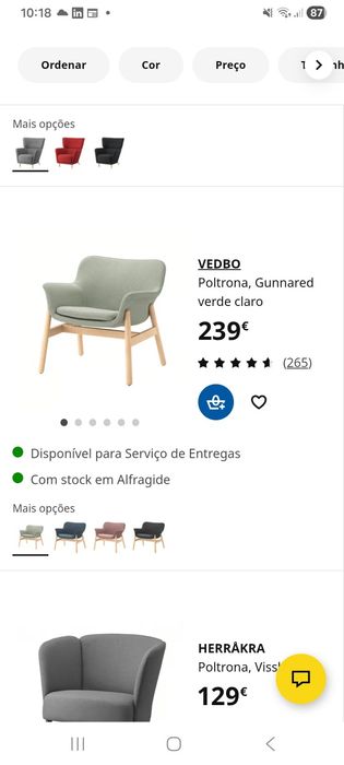 Poltrona Vedbo Ikea