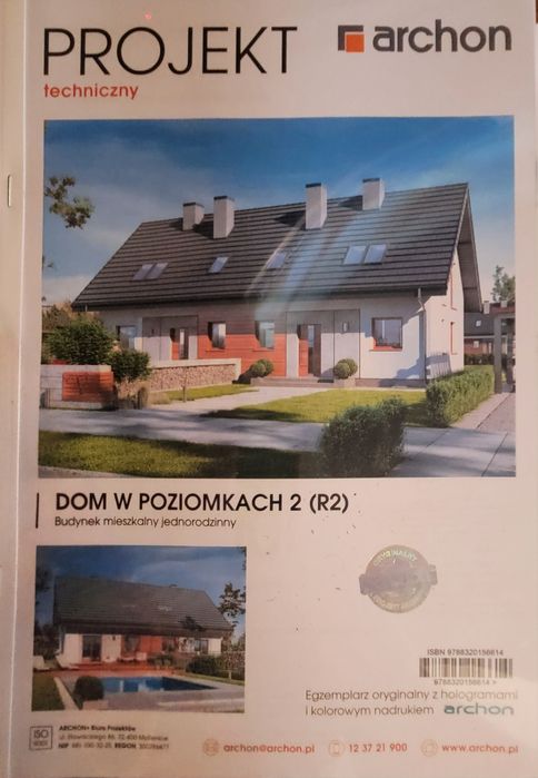 Sprzedam projekt. DOM W POZIOMKACH 2 (R2)