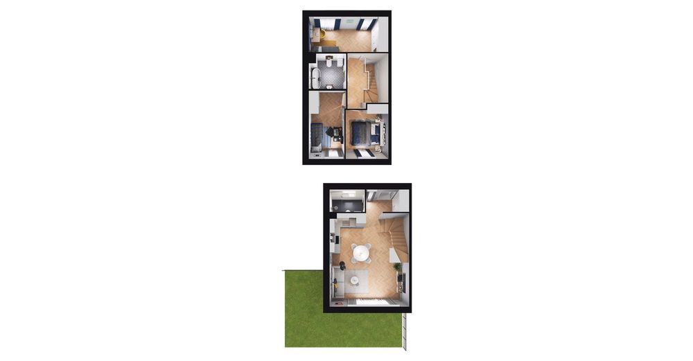 4-pokojowy dom 75m2 + ogródek Bez Pośredników