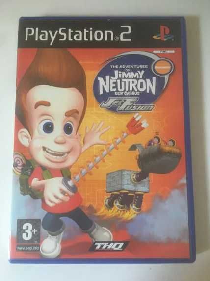PS2 - The Adventures of Jimmy Neutron Bou Genius Jet Fusion