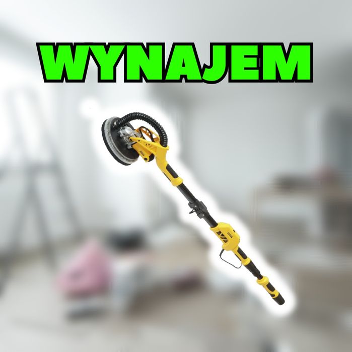 Wynajem Szlifierka Żyrafa Stanley do gipsu, gładzi, tynków wynajmę