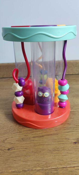 B.TOYS Sorter kształtów z dźwiękiem Hooty-Hoo sowy