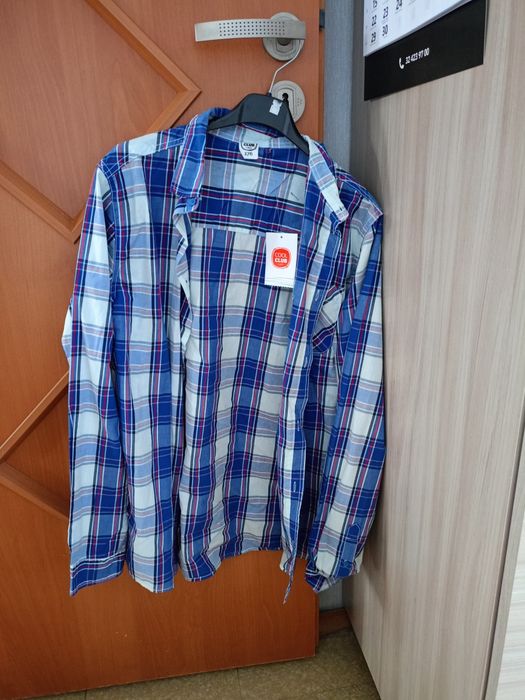 Koszula młodzieżowa chłopięca 176cm z metką