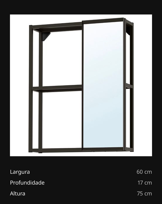 Móvel com espelho IKEA