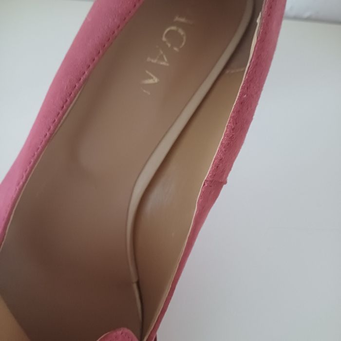 Sagan buty skóra zamsz