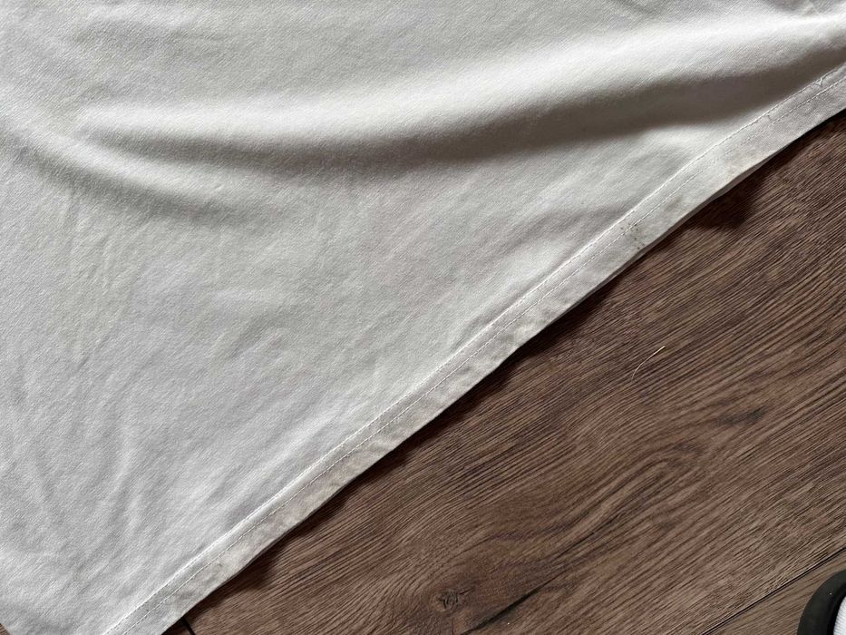 T-shirt Koszulka Hugo Boss Biała Srebrne logo r. M