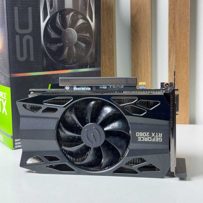 Відеокарта Нова EVGA NVIDIA GeForce RTX 2060 6GB SC Gaming GDDR6