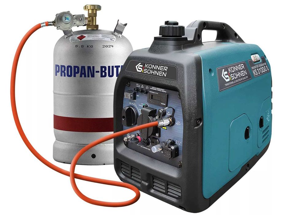 Инверторный двухтопливный генератор Konner&Sohnen KS3100iG S