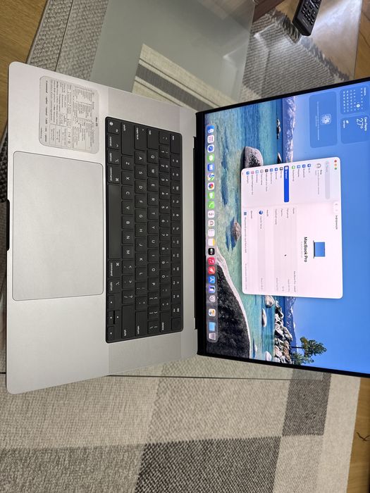 Macbook 16 m1 pro 512gb