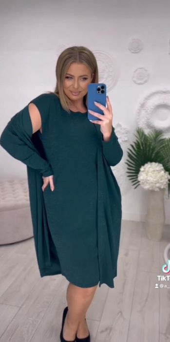 Плаття  кардиган