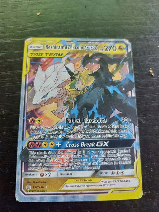 Reshiram & Charizard GX 20/214 – Unbroken Bonds – Pokémon TCG