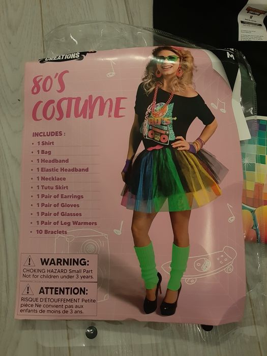 Kostium dla dorosłych disco prl