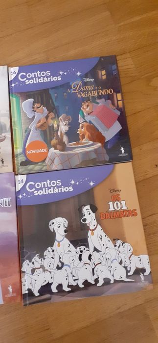 Coleção de livros Disney