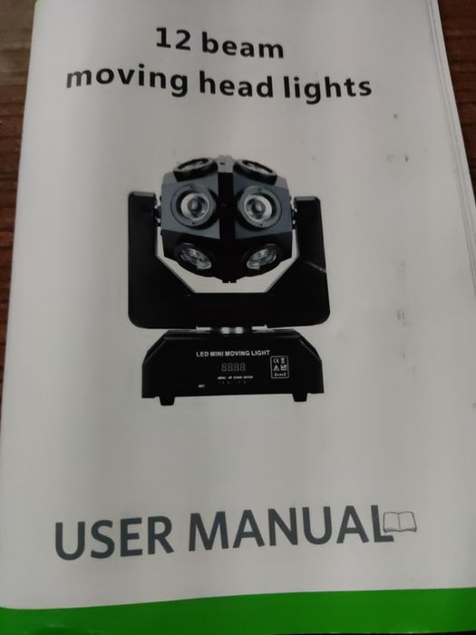 Robot de Luzes Dicoteca 12 Led