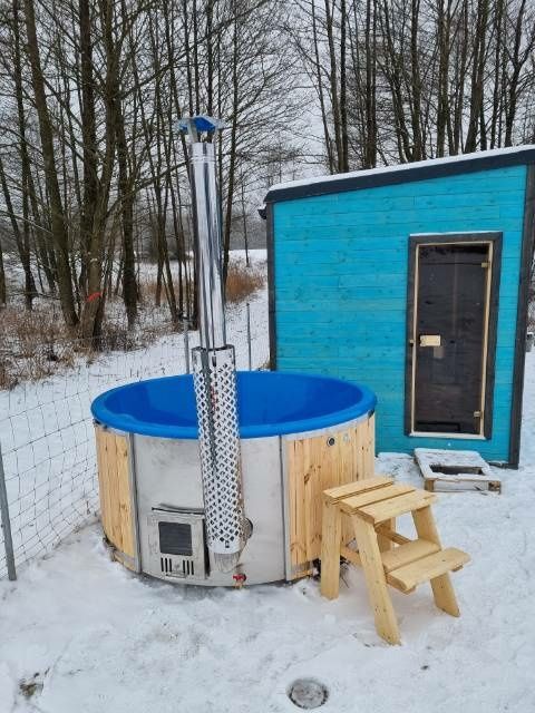 Balia ogrodowa 2,25m Ruska bania jacuzzi sauna