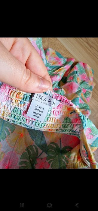 Vestido florido primark