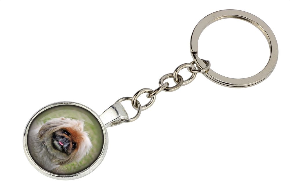 Pekińczyk brelok w pudełku ze zdjęciem Art-Dog