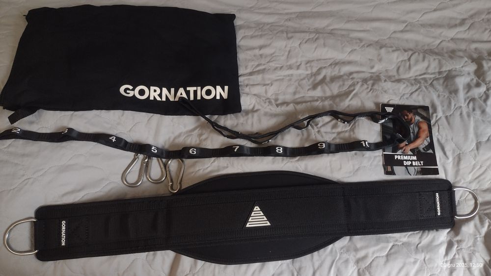 Pas do dipów ćwiczeń marki GORNATION, DIP BELT