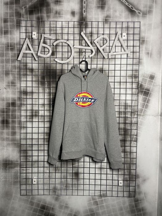 Худі Dickies сіре М Ідеал худак худи дикис реп
