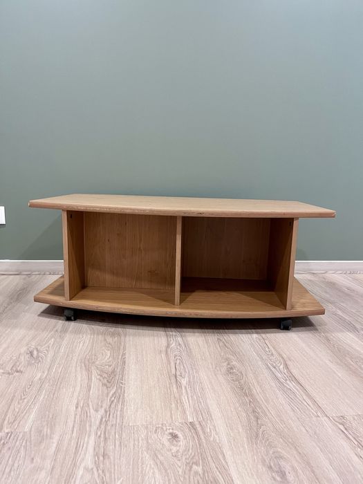 Mesa baixa movel tv com rodas