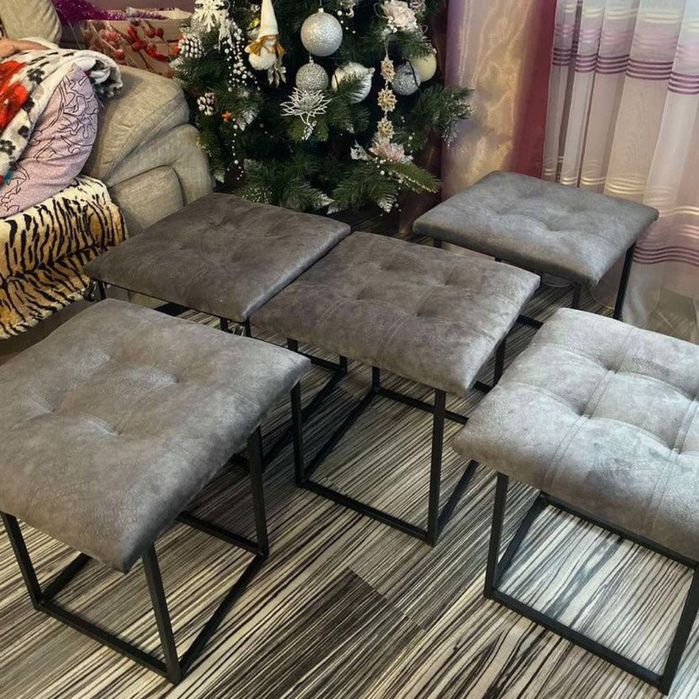 Пуф трансформер 5в1 банкетка мебл лофт консоль шухляда