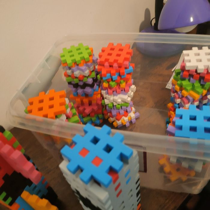 Klocki wafle Marioinex 150 el