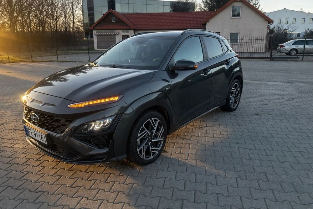 Hyundai Kona Hyundai Kona 2022r HYBRYDA Bogata wersja N-LINE