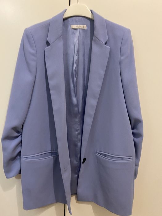 Blazer azul Mango