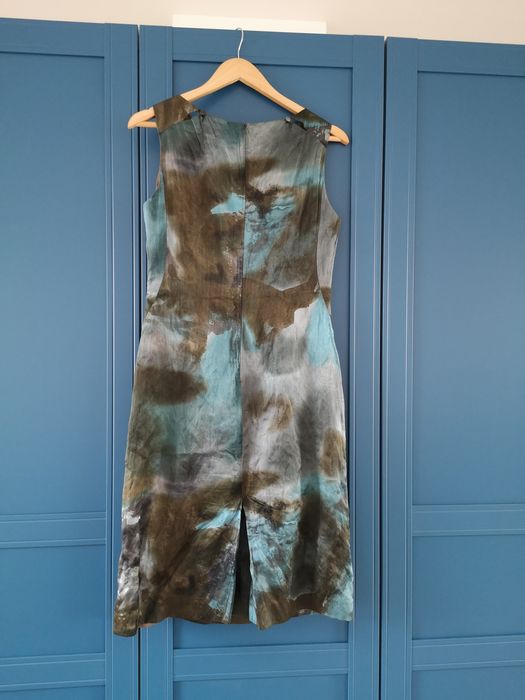 Jedwabna sukienka rozmiar 38