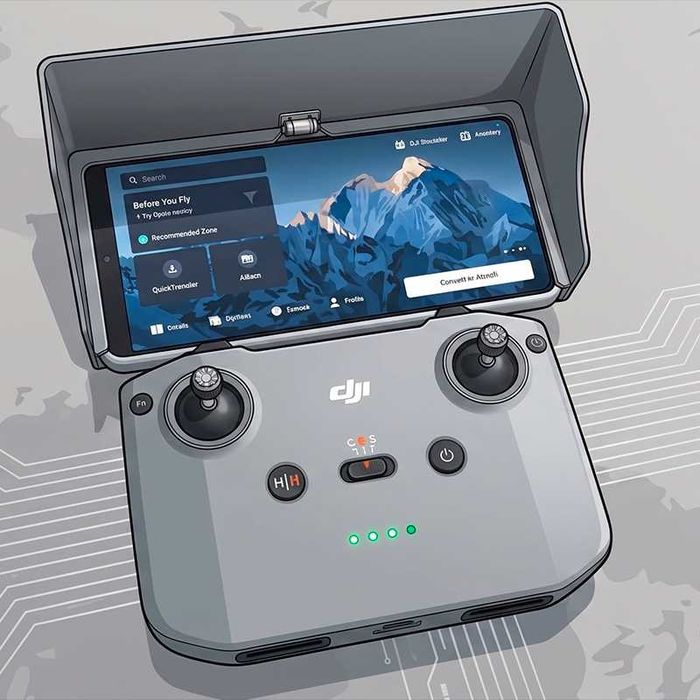 Capa / Pala de Proteção Solar p/ Comando DJI RC-N1 | RC-N2 | RC-N3