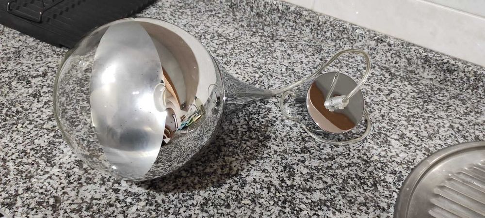 Candeeiro tecto bola