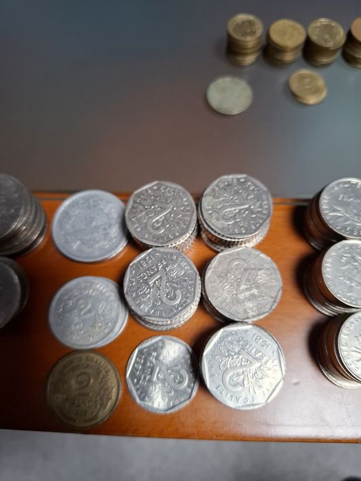 Moedas fracos  franceses