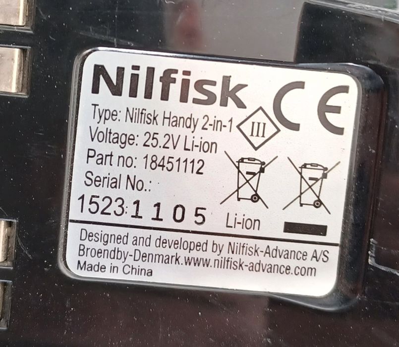 Aspirador vertical Nilfisk